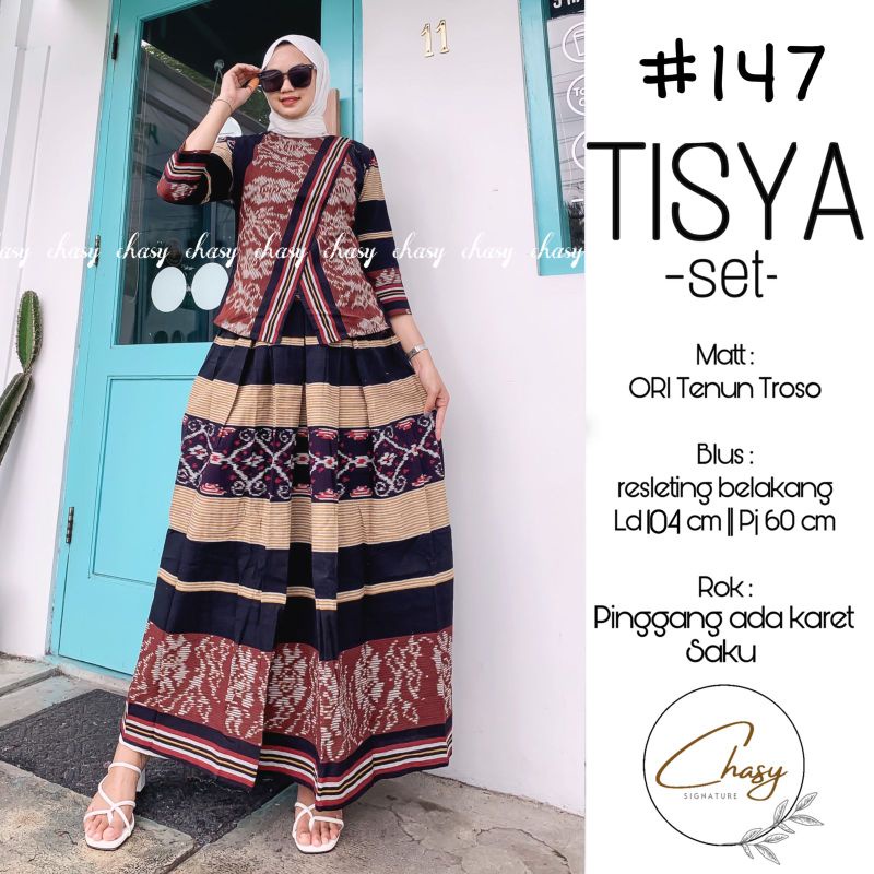 Oneset Tenun Troso Ori - Tisya Set