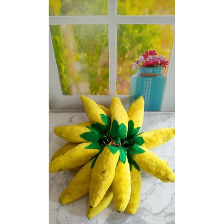 Gantungan Kunci Buah Bahan Kain Flanel Ganci Buah Murah