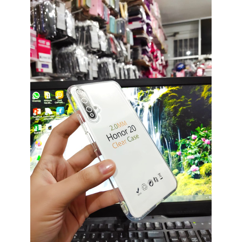 SoftCase OEM Transparan Huawei P40 Pro Nova 5T Honor 20 Clear Ultra Thin TEBAL 2.0mm SUPER CLEAR