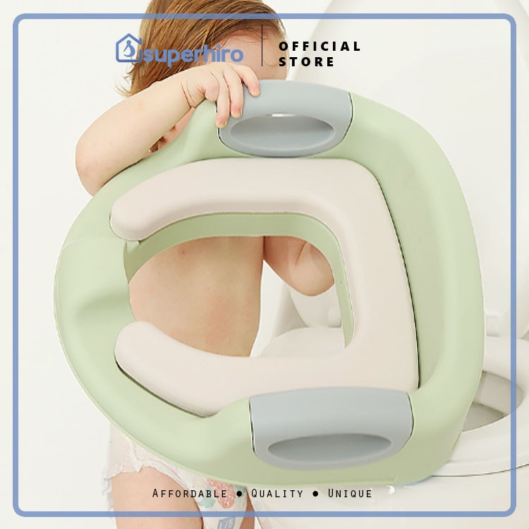 Baby Toilet Training Anak Kids Dudukan Potty Seat Premium Handle