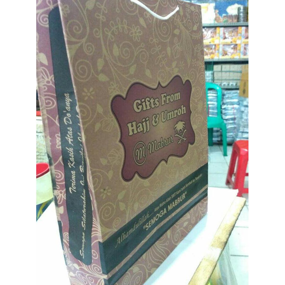 

Tas Oleh Oleh Haji Besar Gambar Ka'Bah