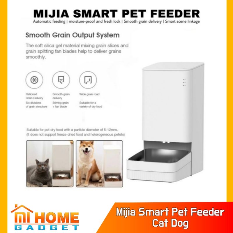 MIJIA SMART DISPENSER PET FEEDER - Tempat Makan otomatis Cat Dog