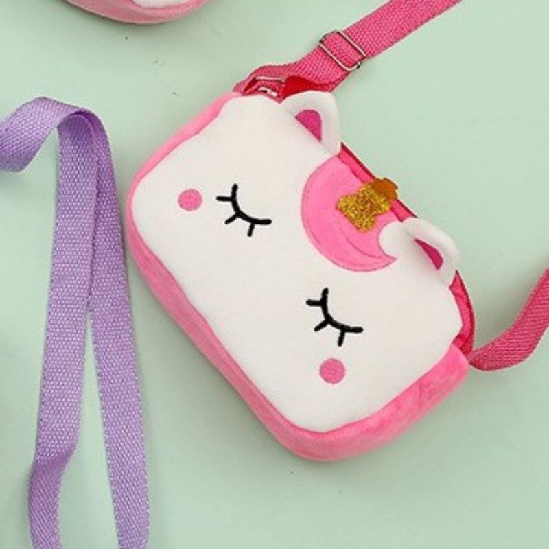 SLINGBAG ANAK UNICORN IMPORT/TAS SELEMPANG ANAK UNICORN/TAS JALAN JALAN ANAK PEREMPUAN/SLINGBAG ANAK