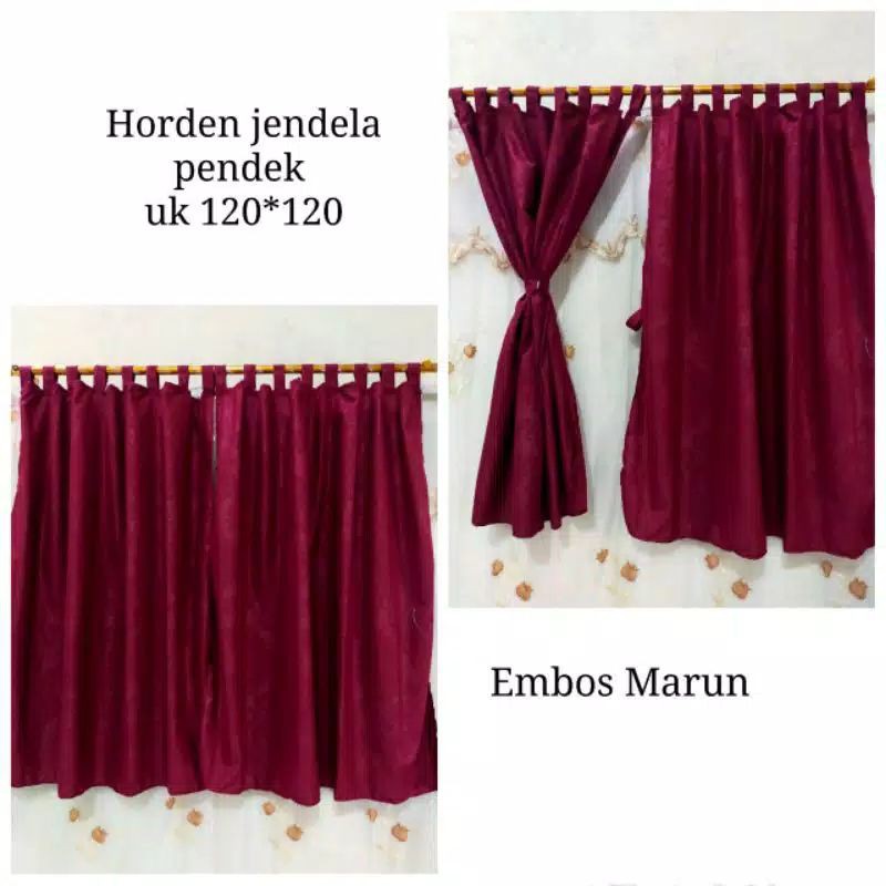 Gorden jendela 120x120