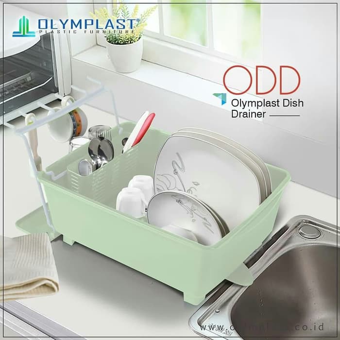 Olymplast Box Plastik / Tempat Meniriskan Piring /Olymplast / ODD