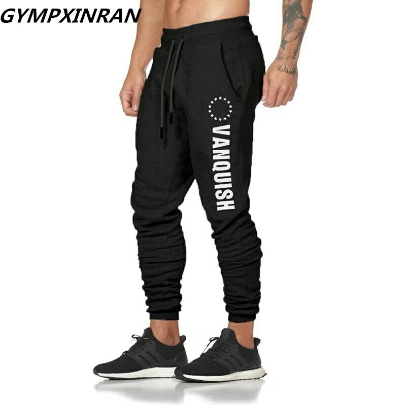 Lilipop.id Celana Joger Pria Vanquish Training Jogger Panjang Cargo Olahraga Pants Yoga Gym