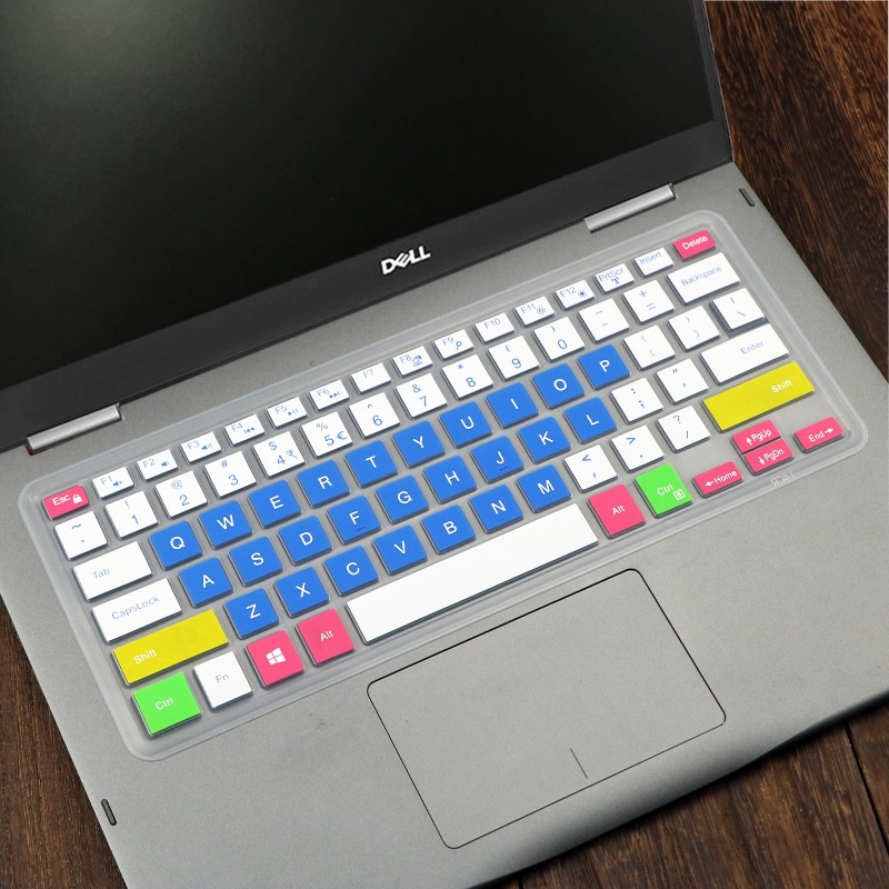 For 13.3 Inches Dell Inspiron 15 7000 7572 7570  Soft Ultra-thin Silicone Laptop Keyboard Cover Protector