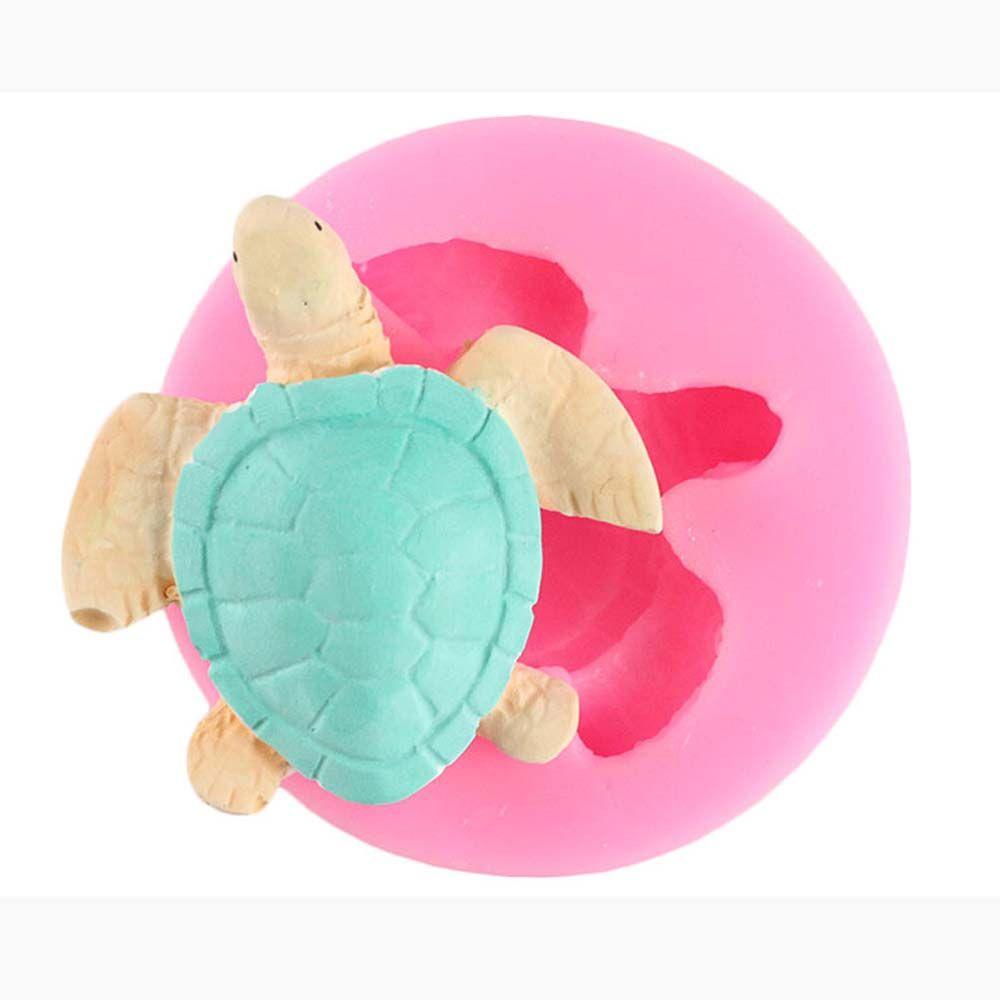 Lanfy Cetakan Fondant Kecil Handmade Bakeware Permen Sea Turtle Tortoise Membuat Coklat