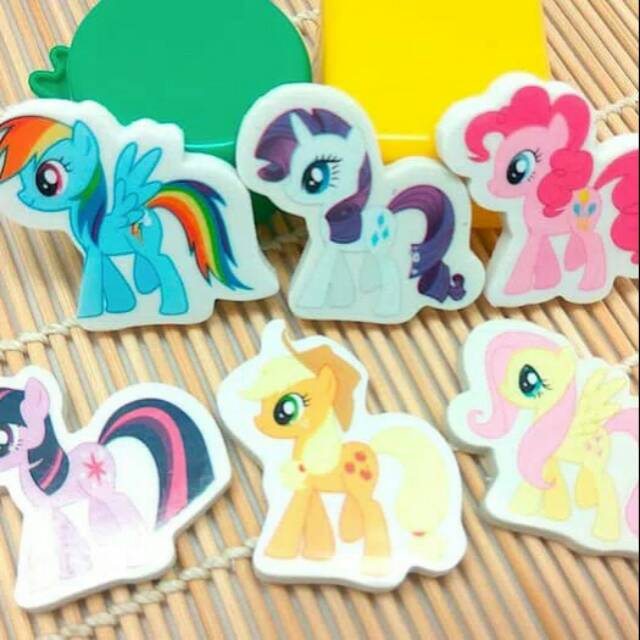 

Penghapus little pony 1 set isi 6 pcs
