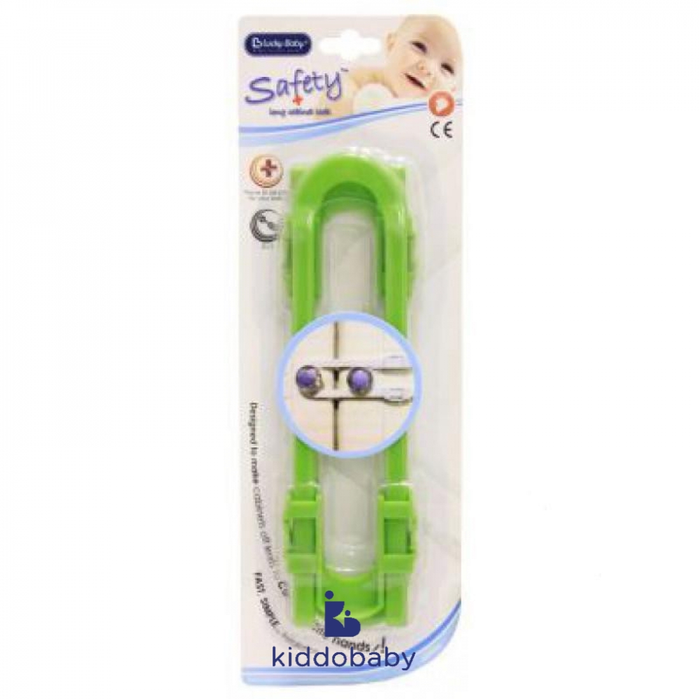 Lucky Baby Long Cabinet Lock Green