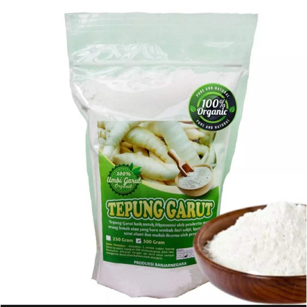 

cod. Umbi/Aci angkrik Garut..tepung