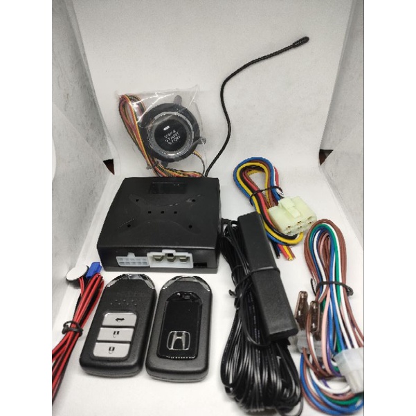 keyless mobil passive keyless entry push start engine autolock stater jarak jauh remote model honda