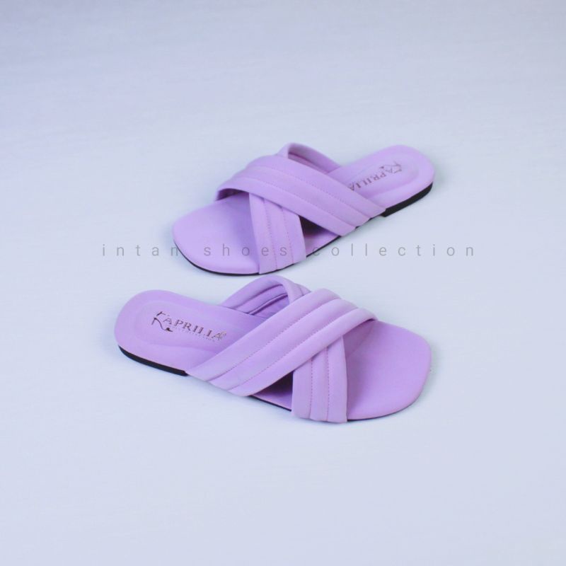 Sandal selop wanita kekinian/sendal wanita remaja terbaru/slip on sandal rumah