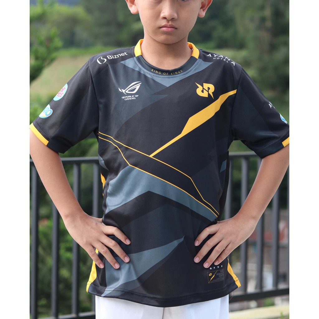 JERSEY KAOS BAJU GAMING ANAK RRQ 2021