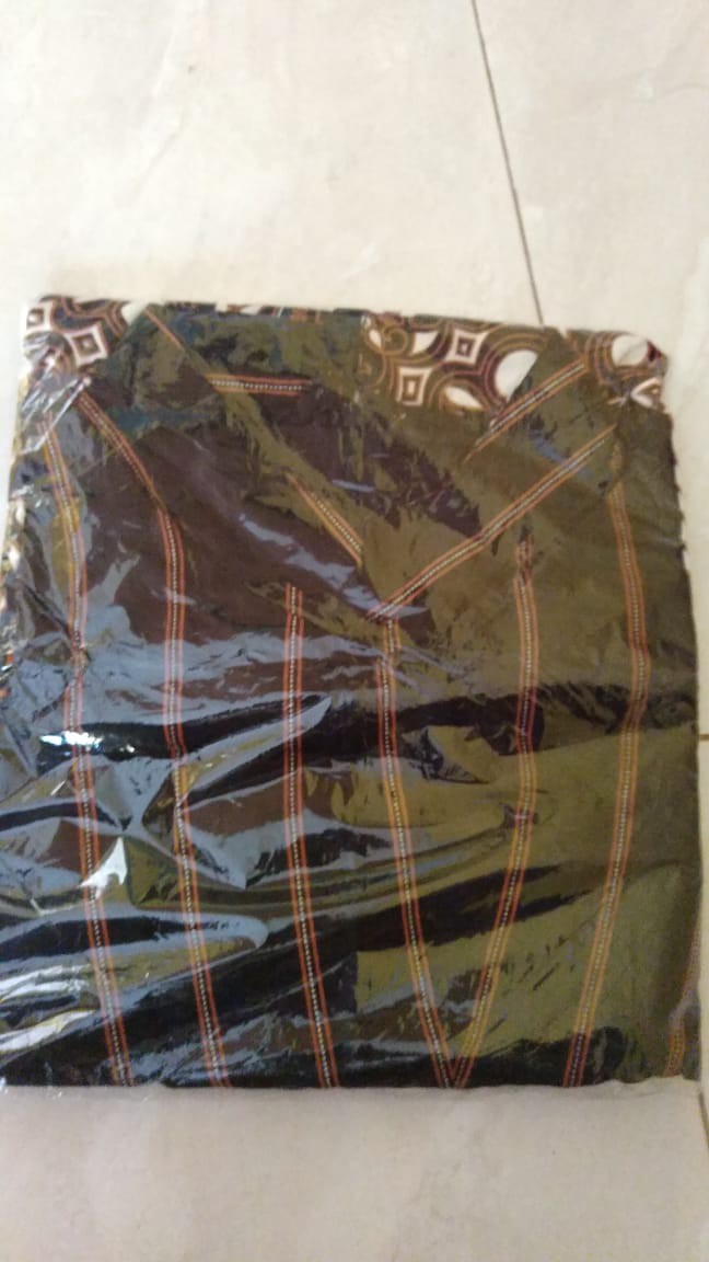 Tunik Batik Modern / Baju Batik Tunik Wanita / Cod M L Xl Xxl