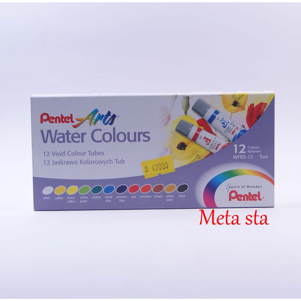 

Cat air Pentel 12 warna