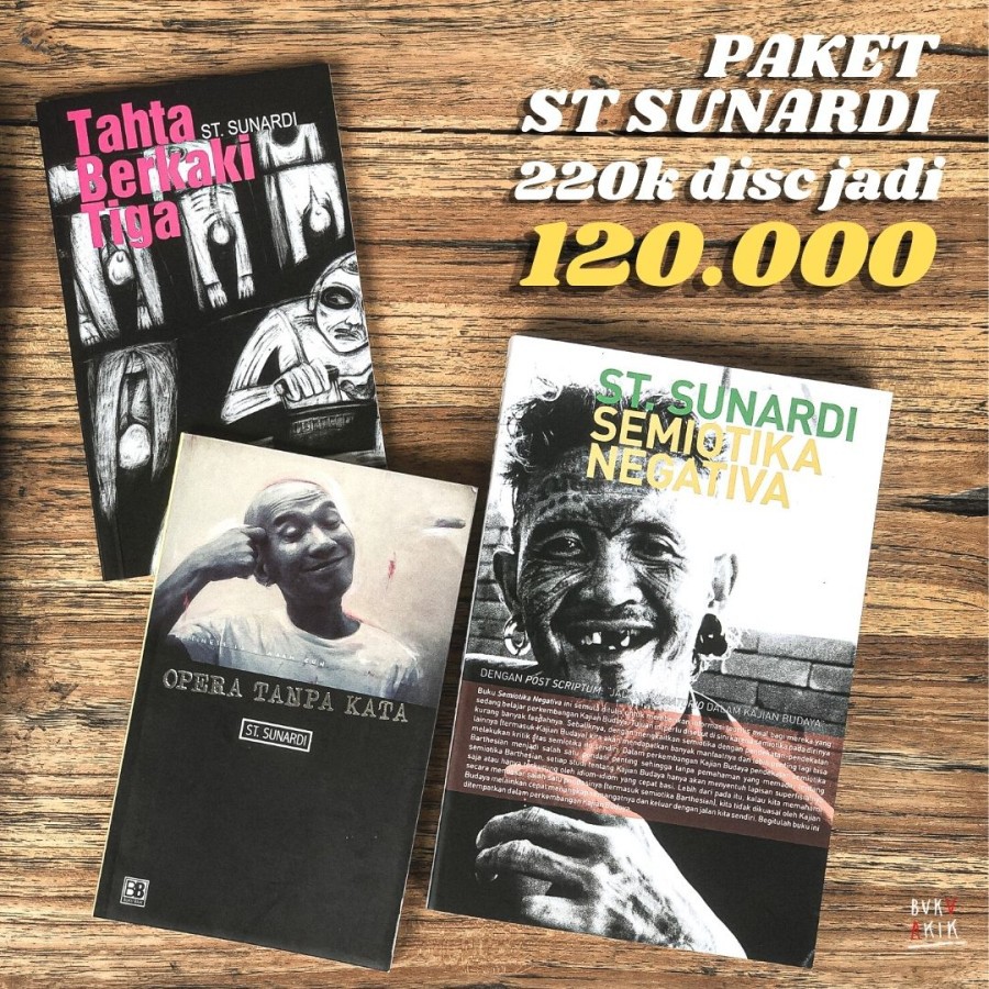 Paket buku ST Sunardi semiotika