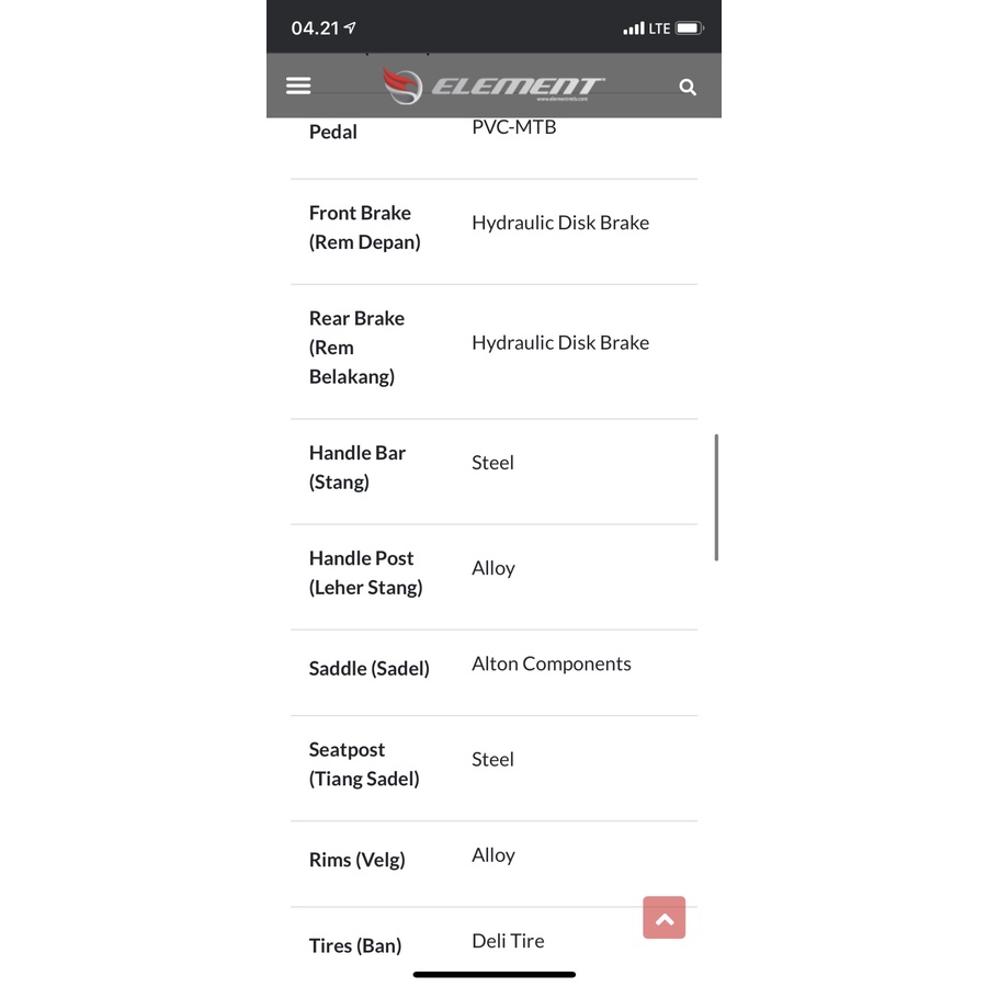 Sepeda Gunung Alton Mountain Bike Alton Beast 2.0 27,5 inchi Frame Hi Teen Steel Bergaransi COD SNI-4