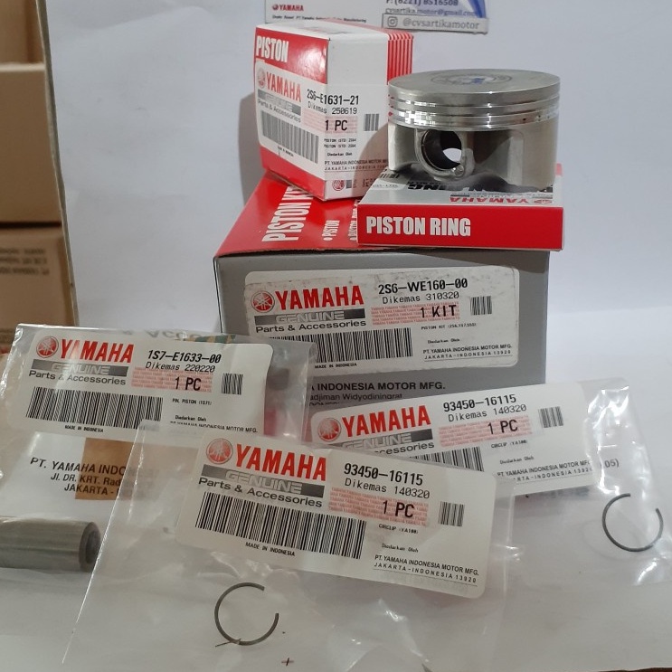 Piston Seher Kit Yamaha Jupiter MX 135 Old 2S6-WE160-00