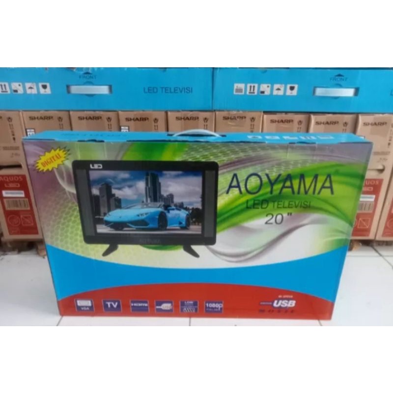 LED Tv Aoyama 20 Inch HD Digital T2 / LED Tv Aoyama 20"