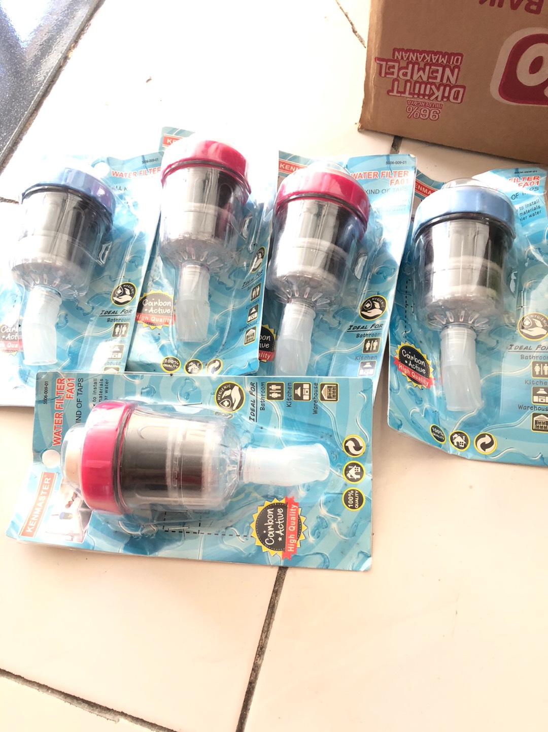 Saringan Carbon Active Kenmaster Filter Air Kran Water