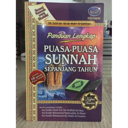 Jual Panduan Lengkap Puasa Puasa Sunnah Sepanjang Tahun - Media ...