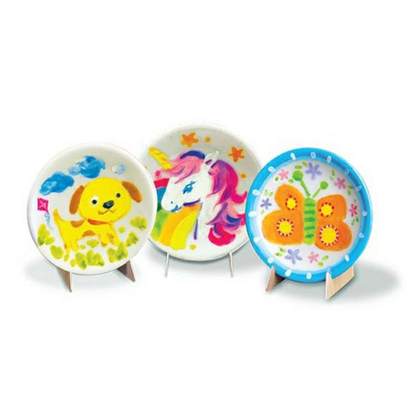 4M Little Craft Mini Plate Painting / 00-04761