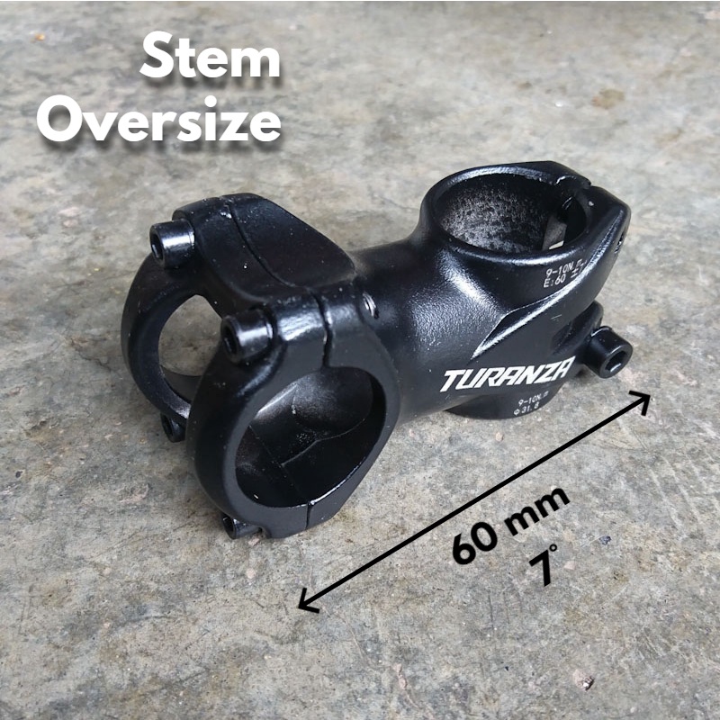 Stem Turanza Oversize 31.8 mm 7 Derajat Panjang 60 mm
