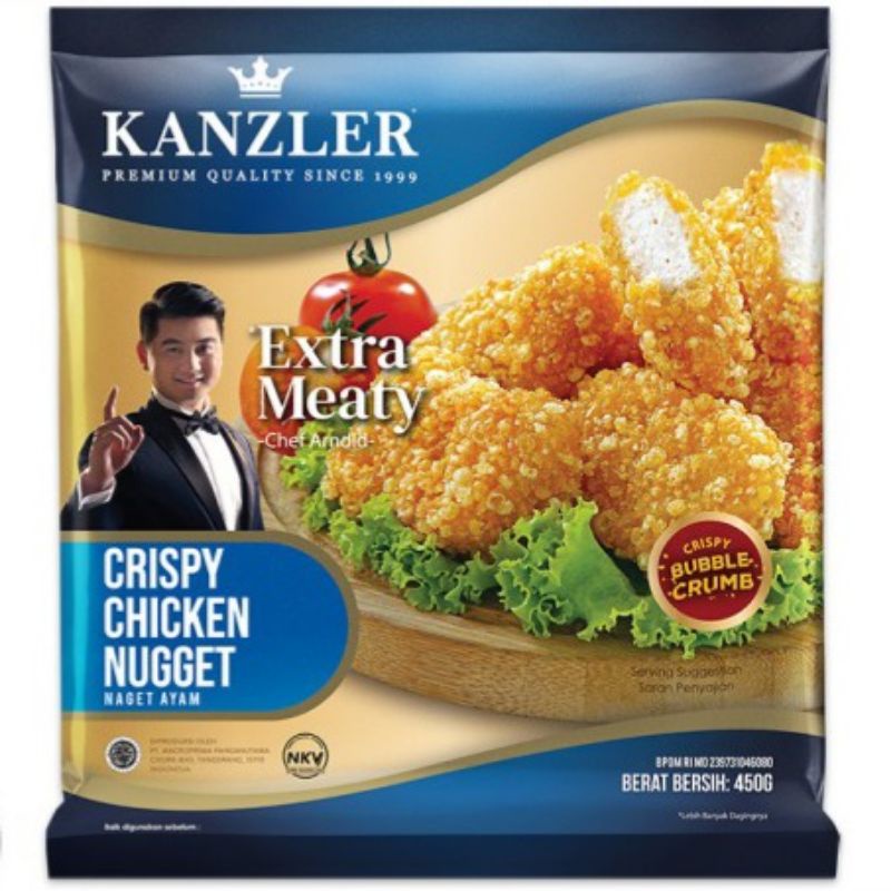 

Kanzler Crispy Nugget 450 gr