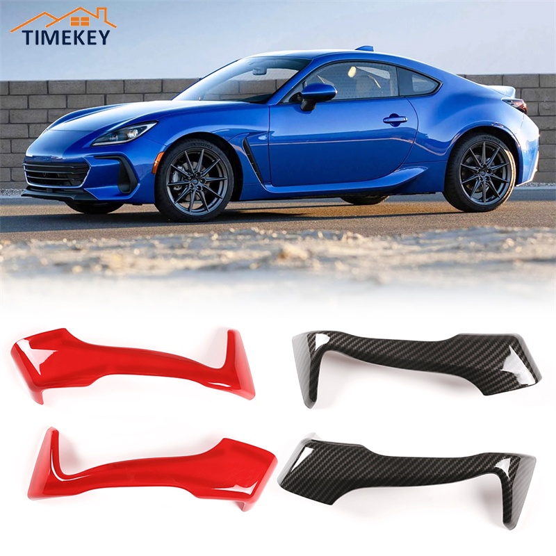 TK 1 Pair Car Inner Door Handle Protective Covers Decoration Sticker for Toyota 86 Subaru BRZ 12-20