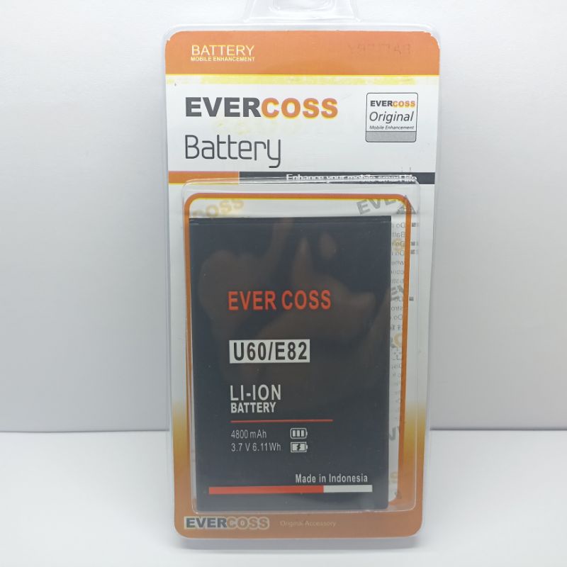 Baterai Baterai Evercoss U60 / E82 Original