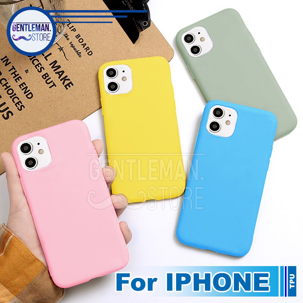 CASE TPU BASIC IPHONE 6 6S 6 PLUS 6S PLUS 7 7 PLUS 8 8 PLUS X XR XS 11 11 PRO 11 PRO MAX 12 12 PRO 12 PRO MAX SE 2020