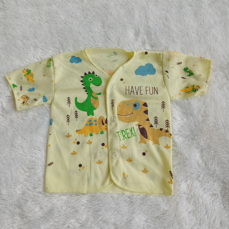 Baju Bayi New Born Lengan Pendek Murah Motif Baru