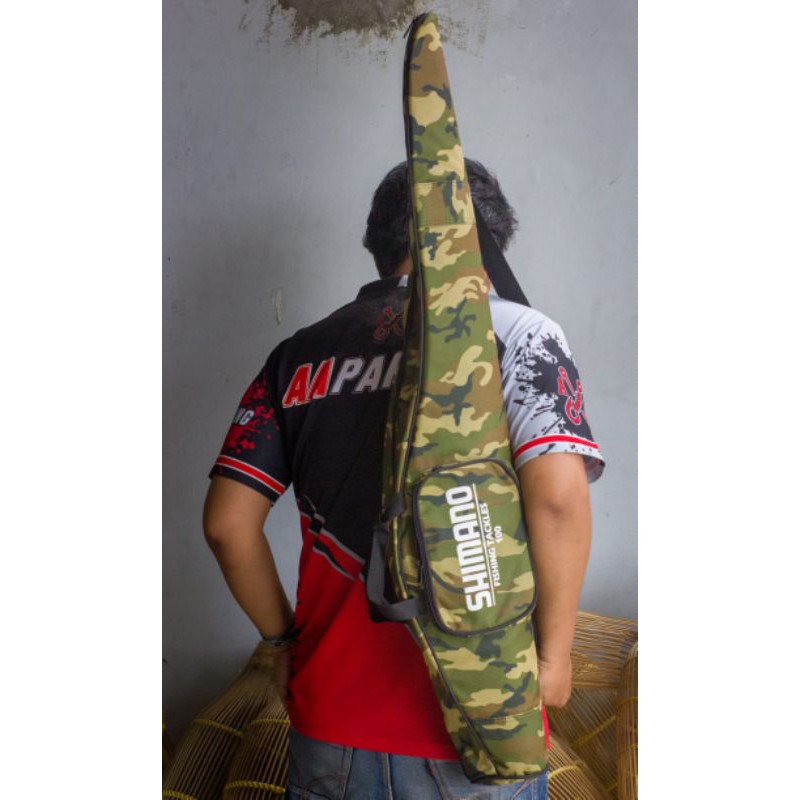 Tas Pancing ukuran 100 cm untuk 2 joran