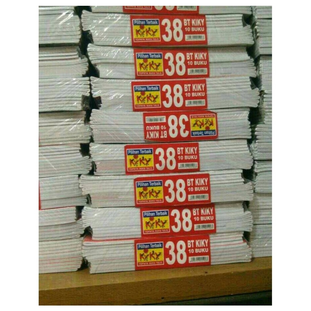 

Buku Tulis KIKY 38 Lembar Isi 10 Buku