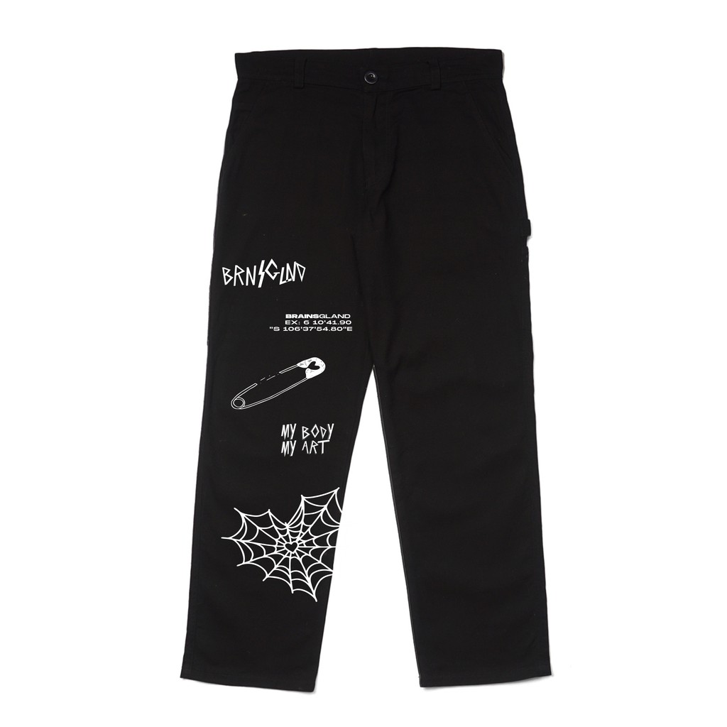 Long Pants | Spedweb | Black | Brainsgland