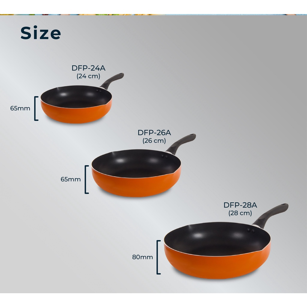 Deep Frypan Miyako DFP-28A