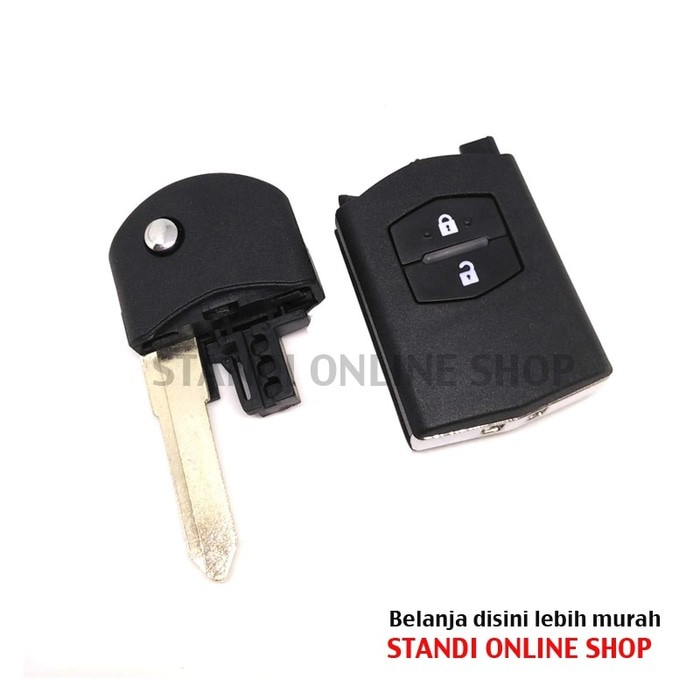 Casing Kunci Flip Key Rumah Kunci Lipat Mazda 2 Lama