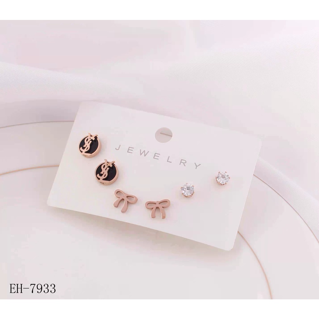 Anting Titanium Perhiasan Fashion 8182,7933