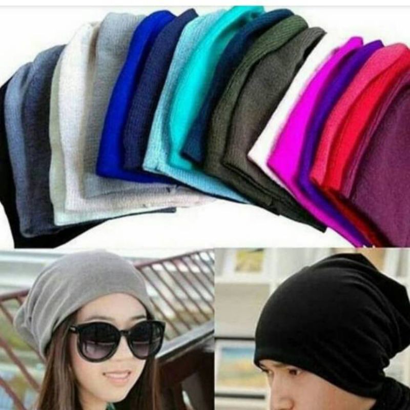 kupluk rajut polos Beanie hat polos kupluk pria kupluk wanita