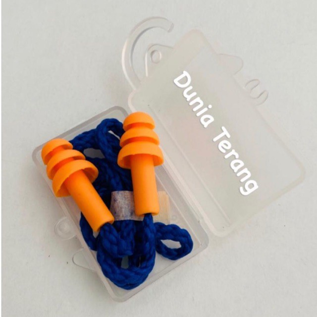 MAXI EAR PLUG Penyumbat Pelindung Penutup Telinga Kuping Perendam Suara Karet - Safety Earplug