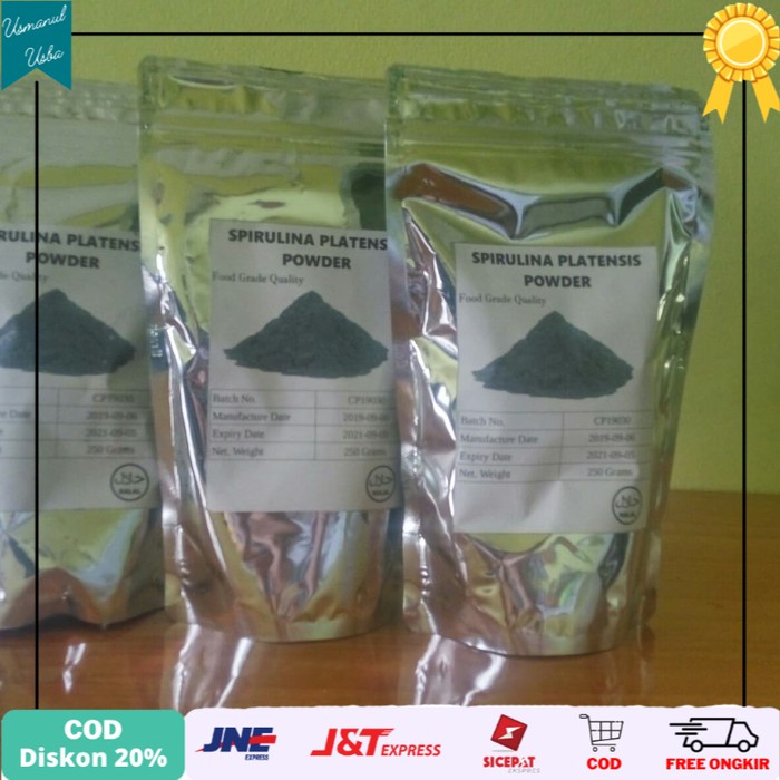 

◾COD◾ Spirulina bubuk 250 gr original