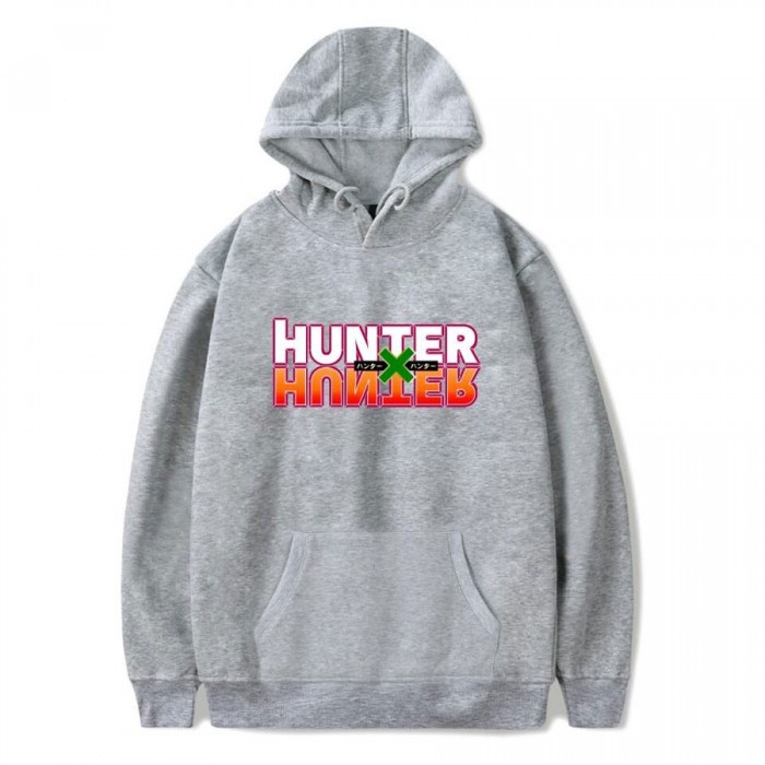 Sweater Hoodie HUNTER x HUNTER MIROR Jumper Pria Wanita Bahan Fleece Ukuran S M L XL XXL XXXL