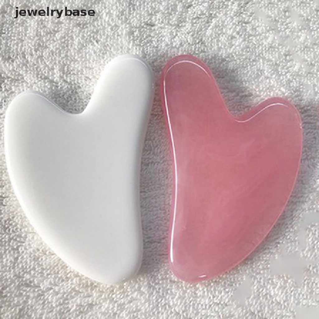 (jewelrybase) Alat Pijat gua sha Untuk Wajah / Tubuh