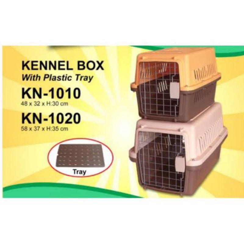 Pet Cargo Octagon KN-1010 / Pet Carrier / Box Kucing / Kennel Box