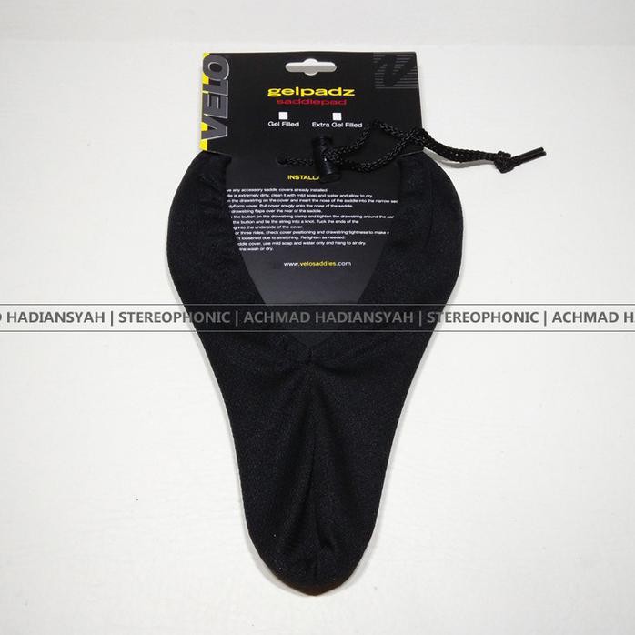 Saddle Cover Gel | Velo Gelpadz | Sarung Saddle Velo | Sarung Velo Gel