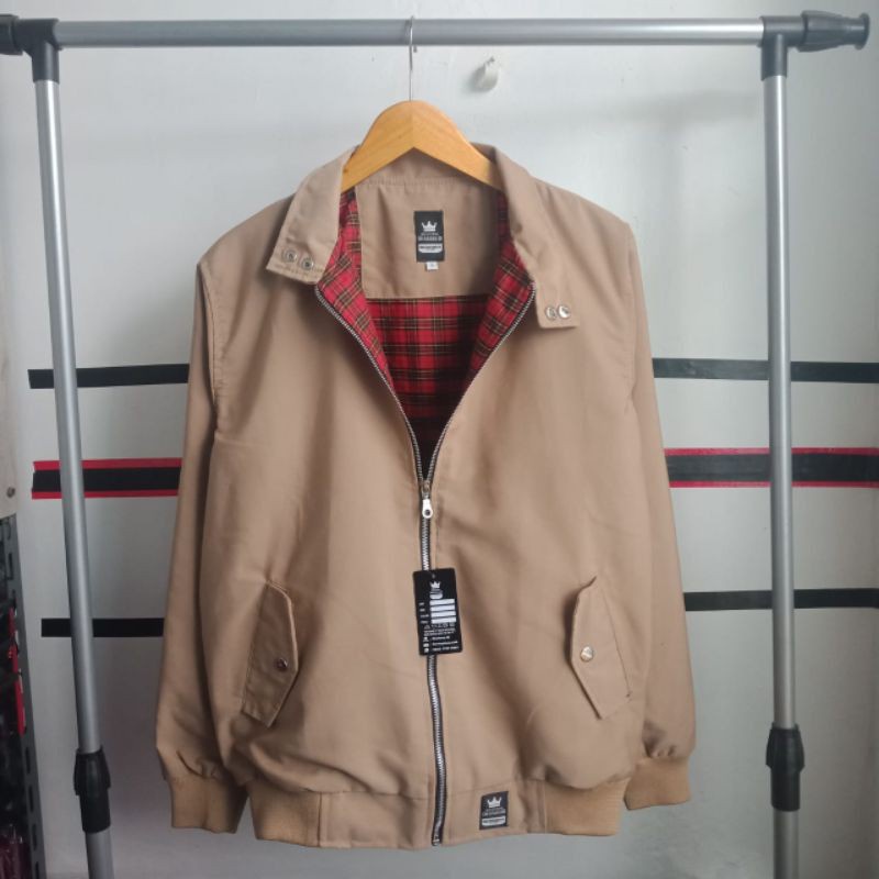 Jaket Harrington Original / Jaket Harrington Smith / Jaket Harringtoon Hitam