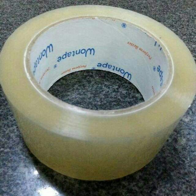 

plakban murah 2 inch x 100 yard wontape