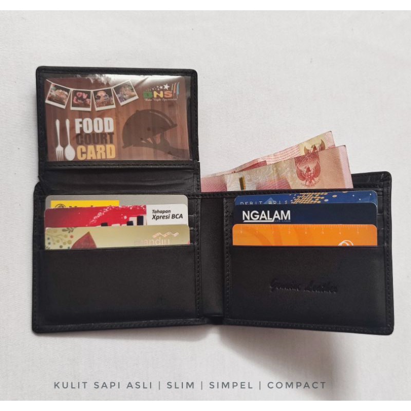 dompet pria standard dari kulit sapi