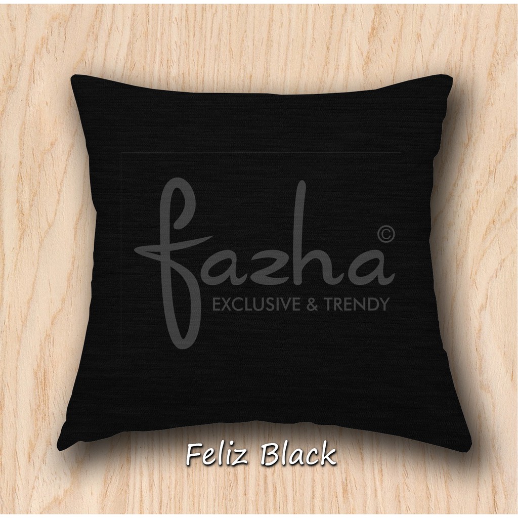 Sarung Bantal Sofa Kursi Tamu fazha Mewah Kekinian Modern Premium Murah Motif Polos Motif Polos